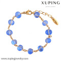 74295 Xuping 18k plaqué or gros bracelets de cuivre pour les femmes